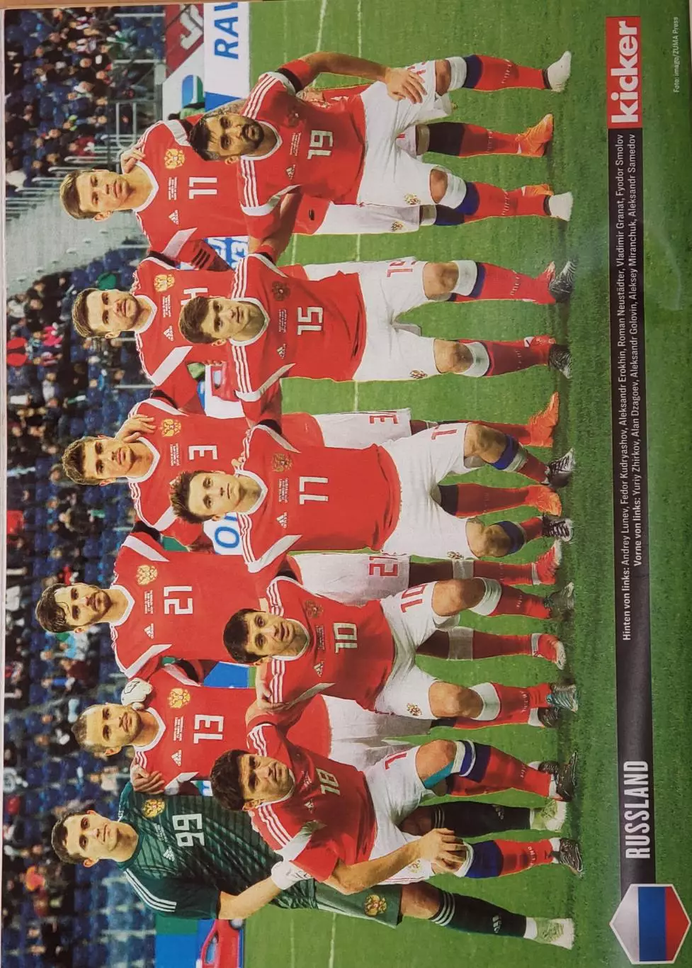 Футбольный журнал- KICKER WM 2018 1