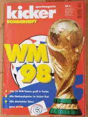 Футбольный журнал- KICKER WM 1998
