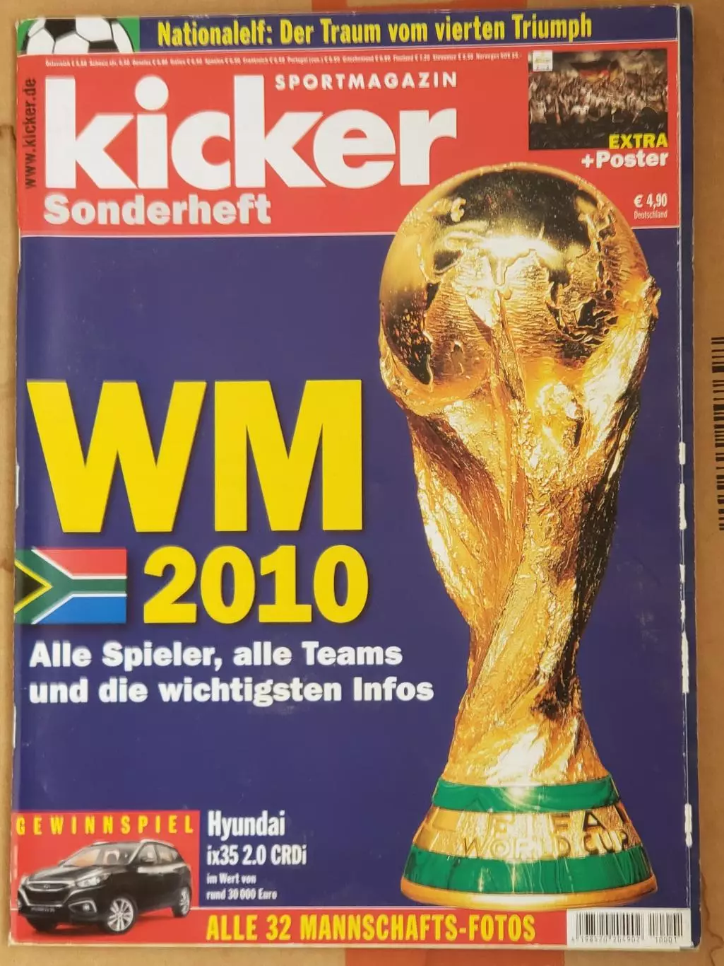 Футбольный журнал- KICKER WM 2010