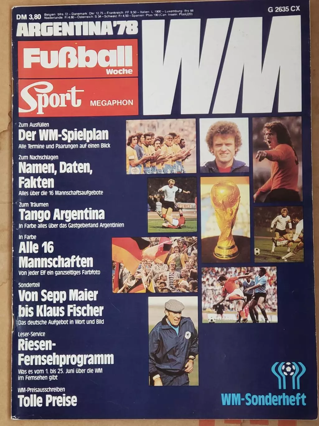 Футбольный журнал- Футбол Спорт 1978