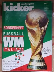 Футбольный журнал- KICKER WM 1990