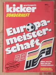 Футбольный журнал- KICKER EM 88