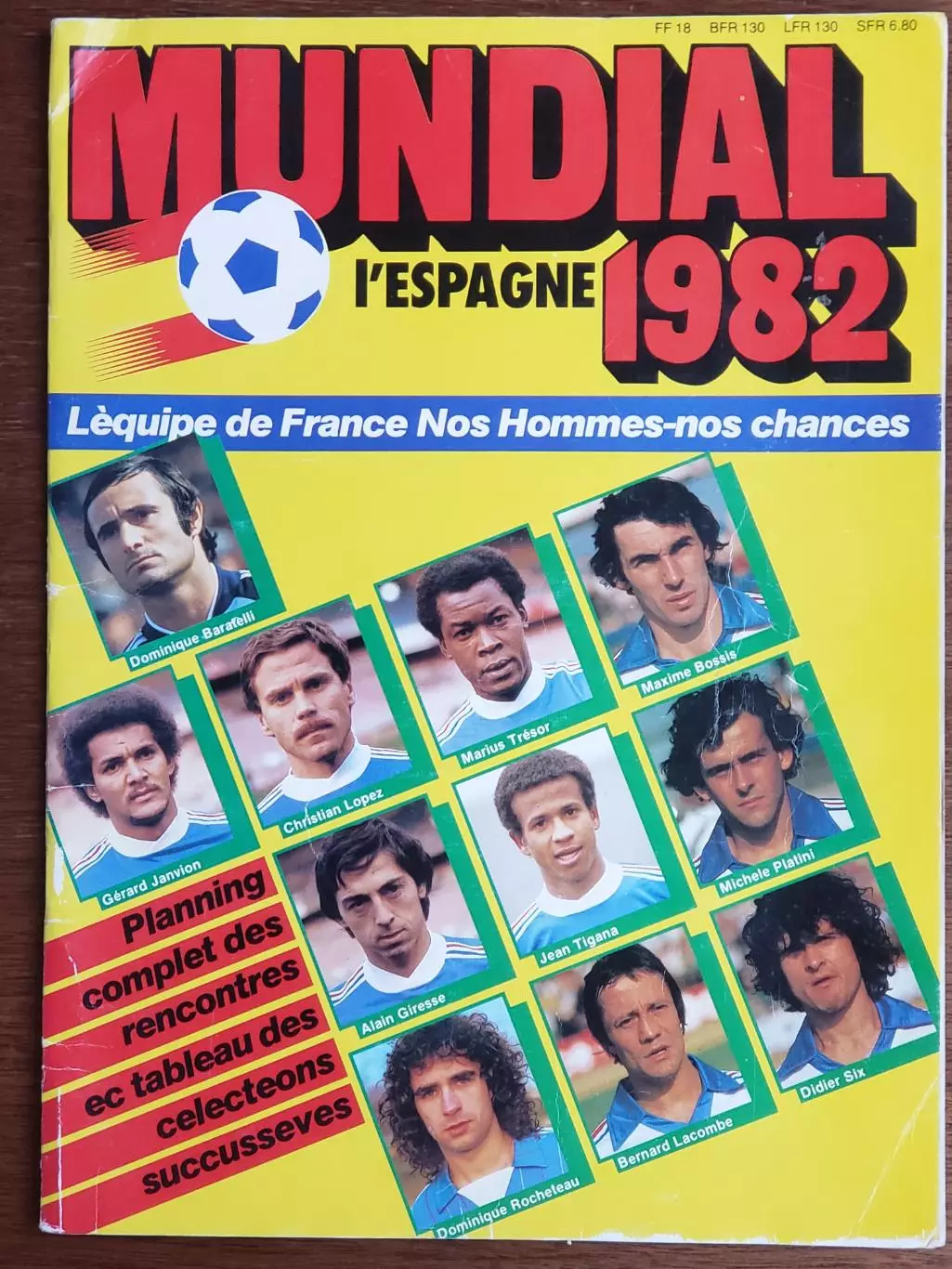 журнал Мундиаль Испания1982