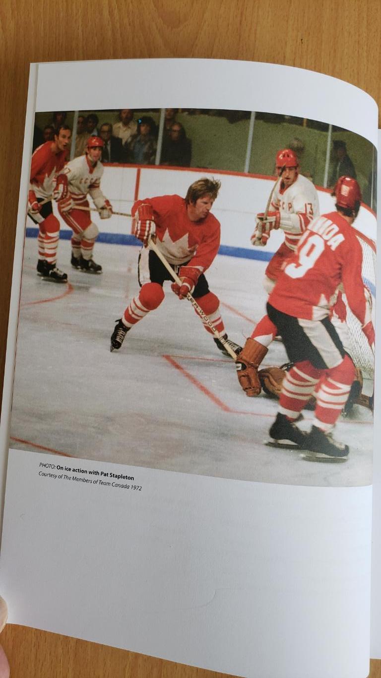 1972 Хоккей Книга Последнее слово Серия Канада СССР