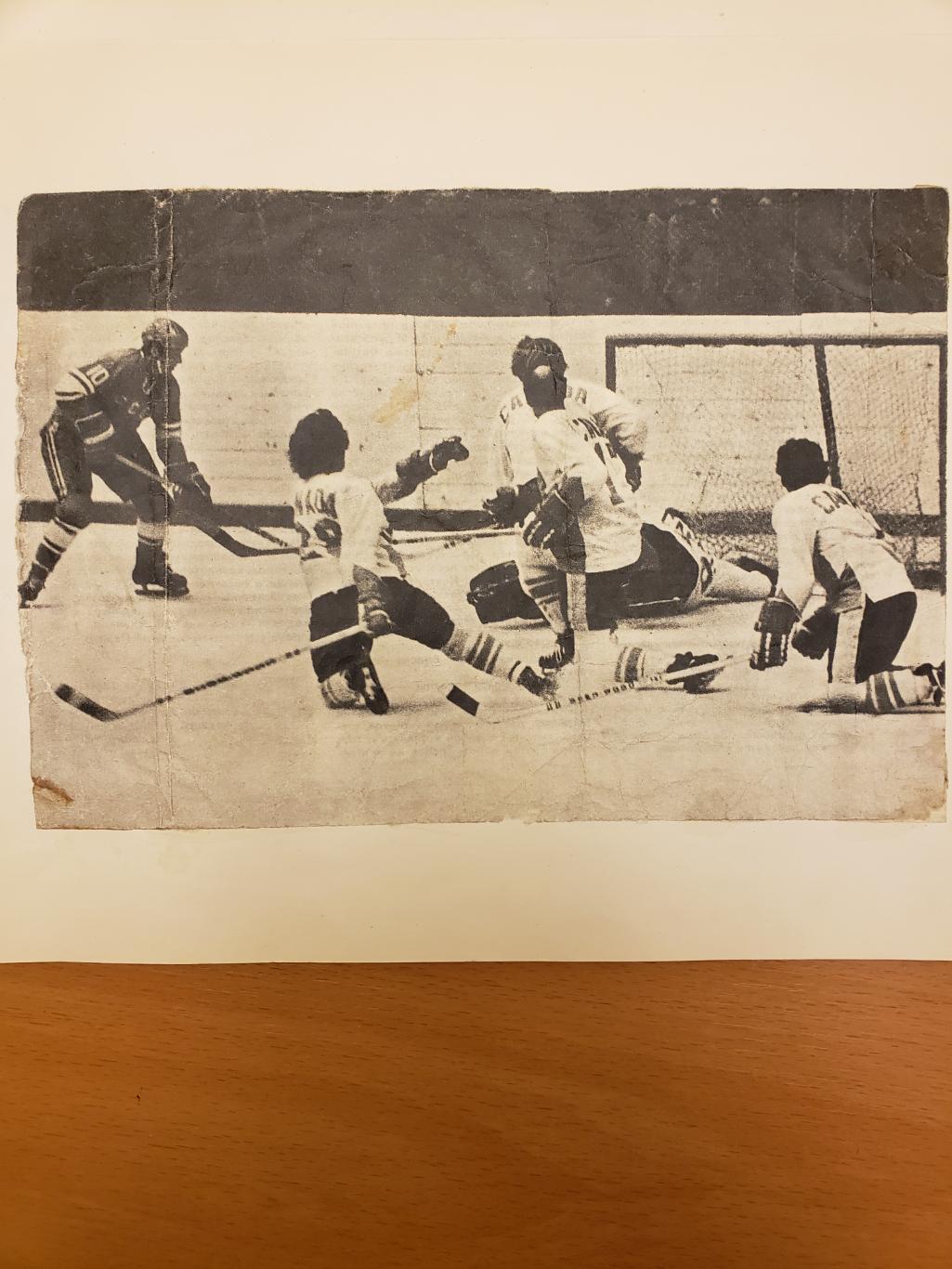 Хоккей. Фотографии игр Канада СССР 72 6