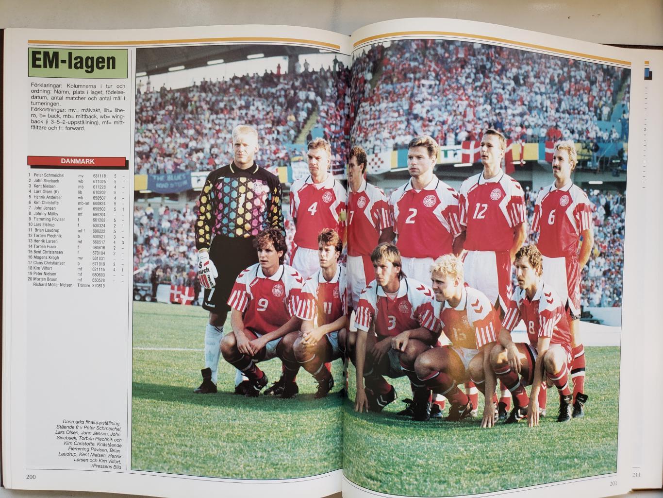 Футбол. - книга- фотоальбом Евро 1992 1