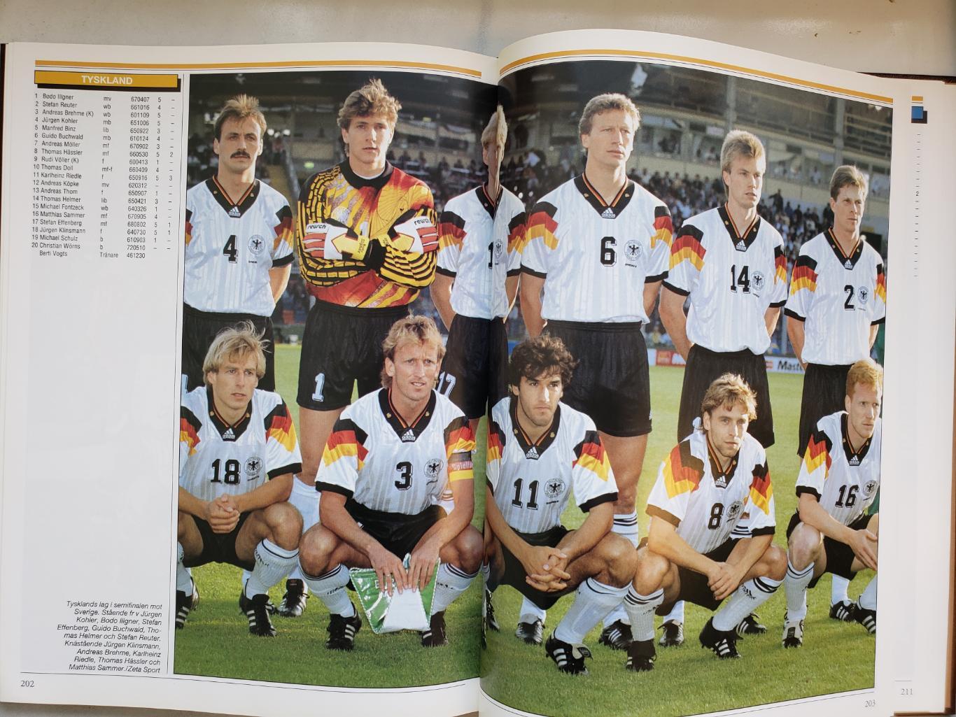 Футбол. - книга- фотоальбом Евро 1992 2