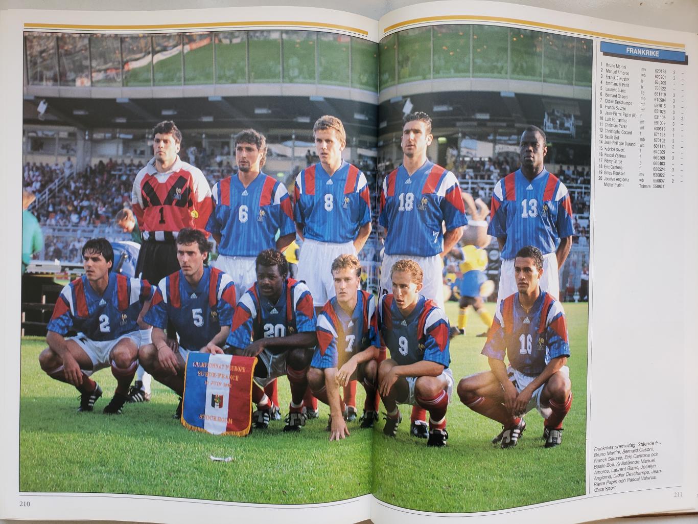 Футбол. - книга- фотоальбом Евро 1992 6