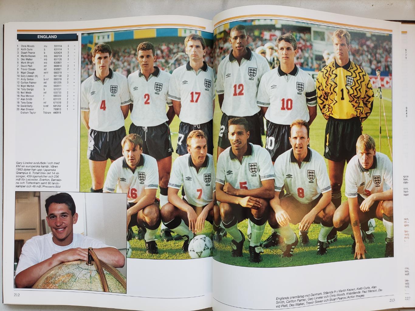 Футбол. - книга- фотоальбом Евро 1992 3