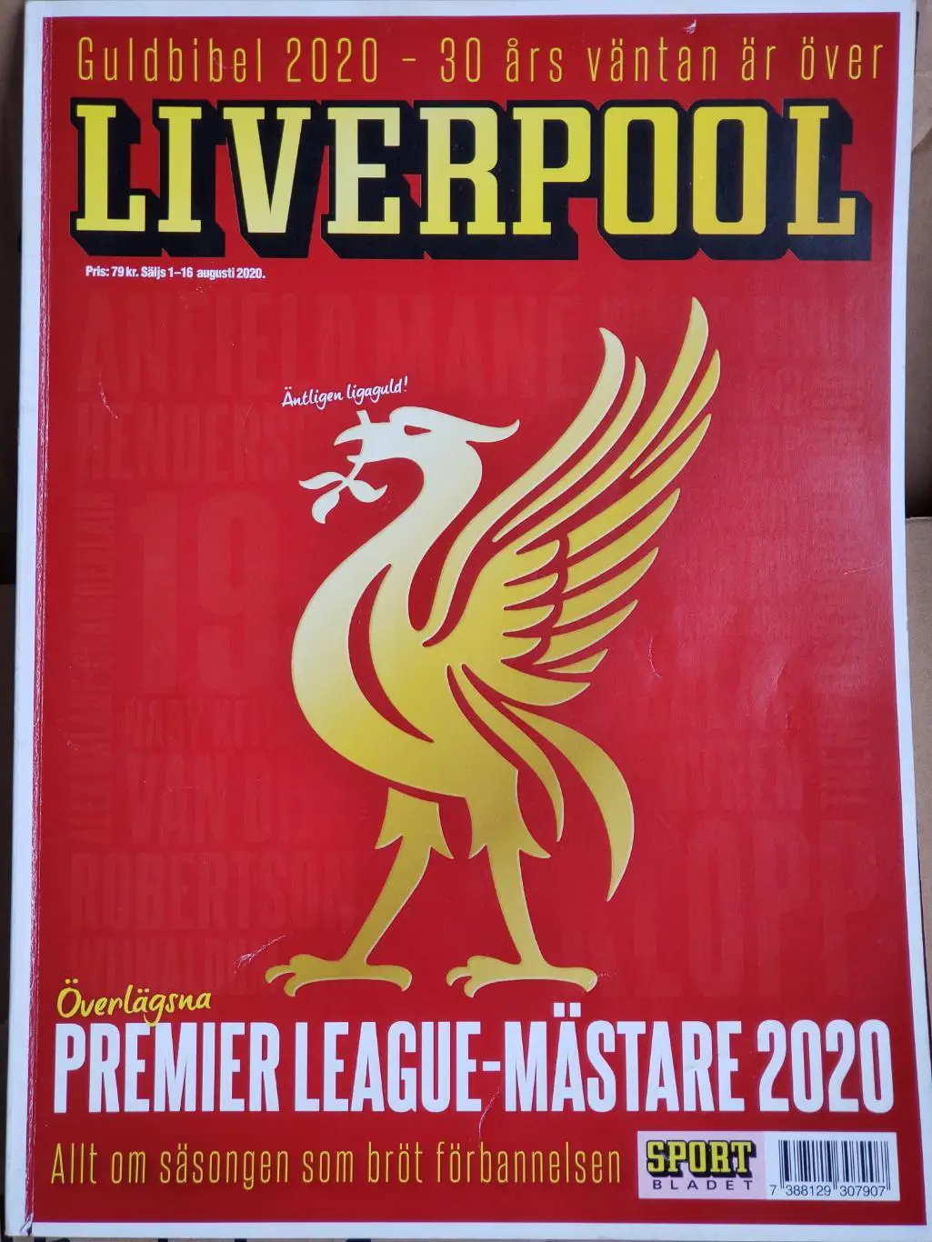 Футбольный журнал- Ливерпуль 2020