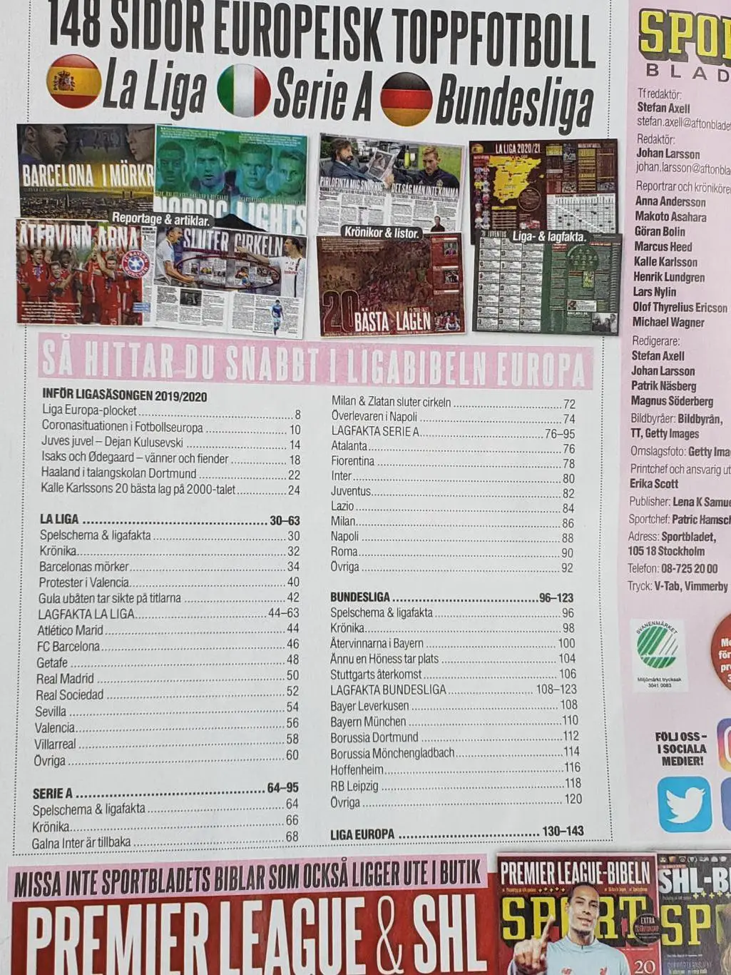 Футбольный журнал- Спорт сентябрь 2020 1