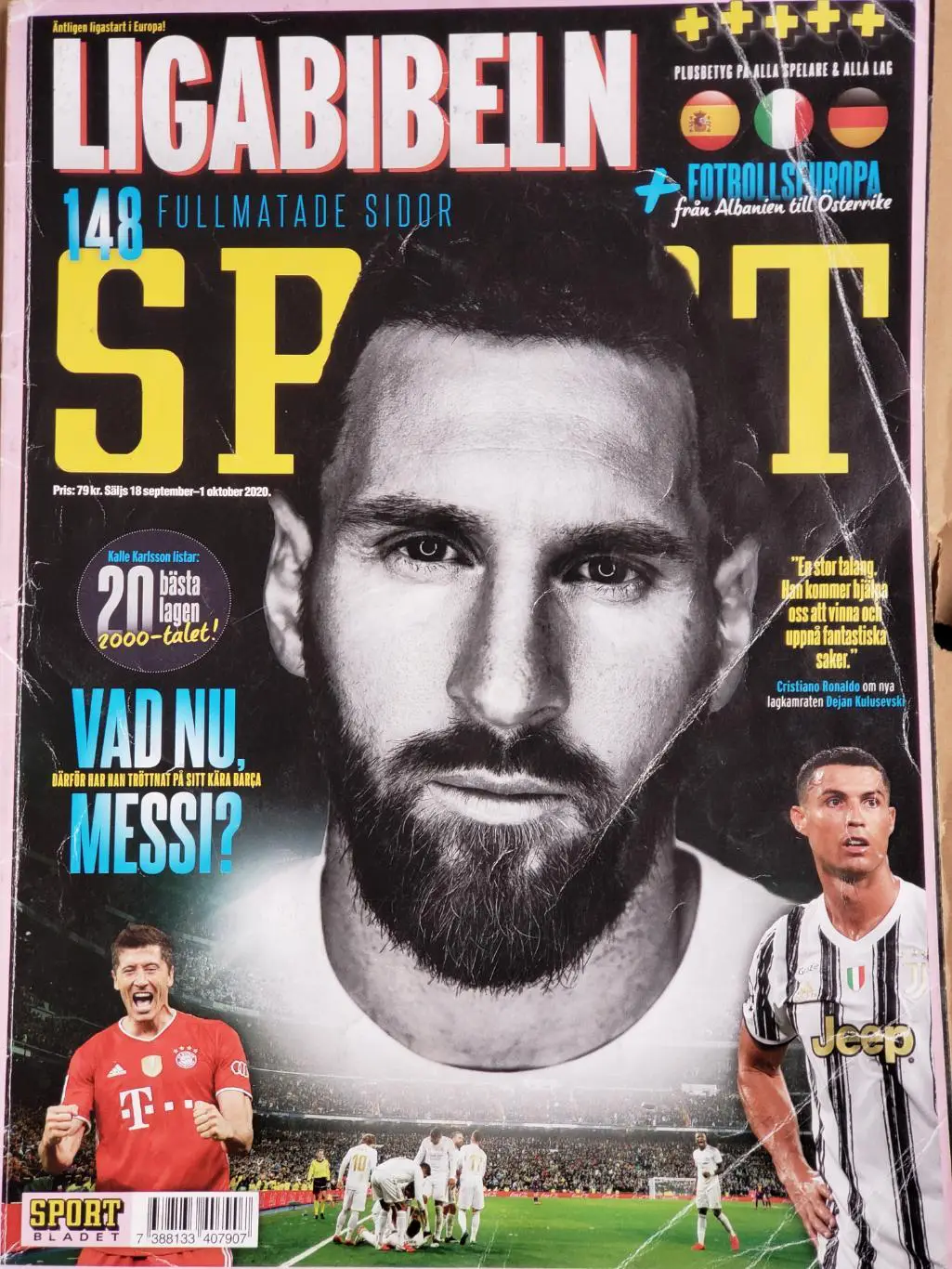 Футбольный журнал- Спорт сентябрь 2020