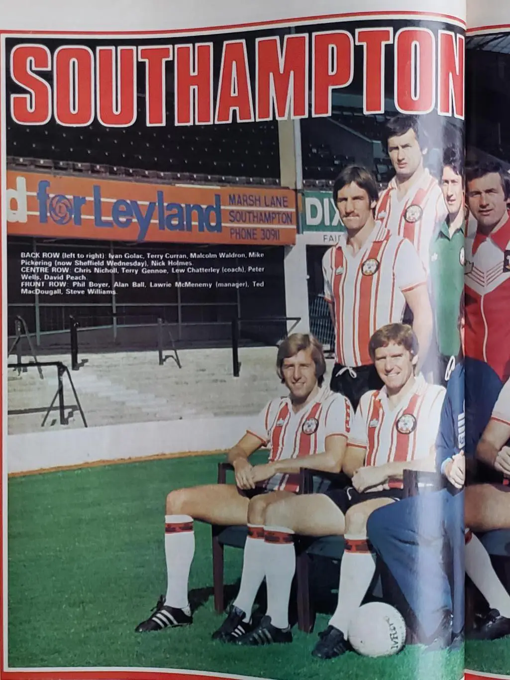 Футбольный журнал- SHOOT ноябрь 1978 2