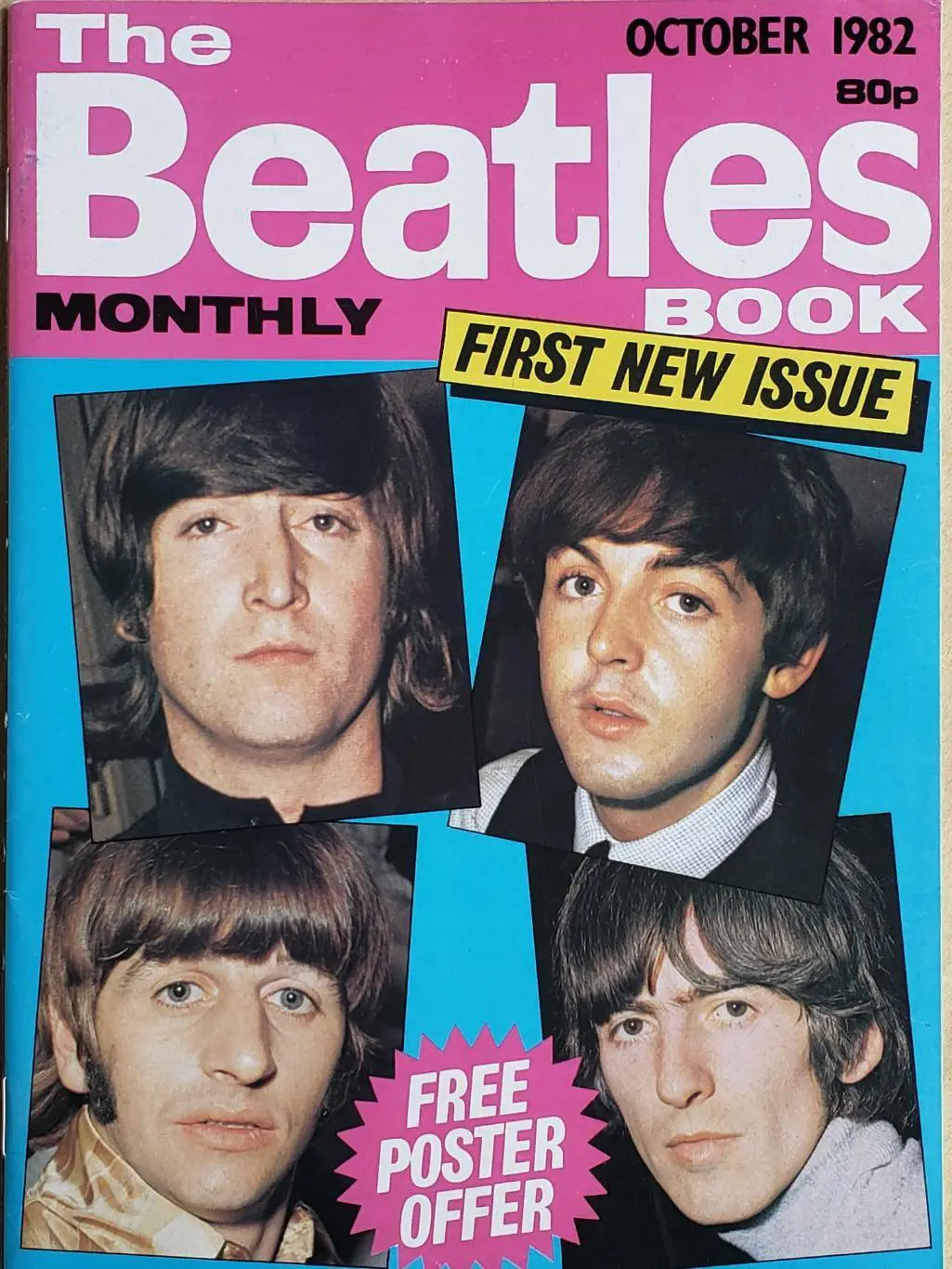 Журнал The Beatles октябрь 1982