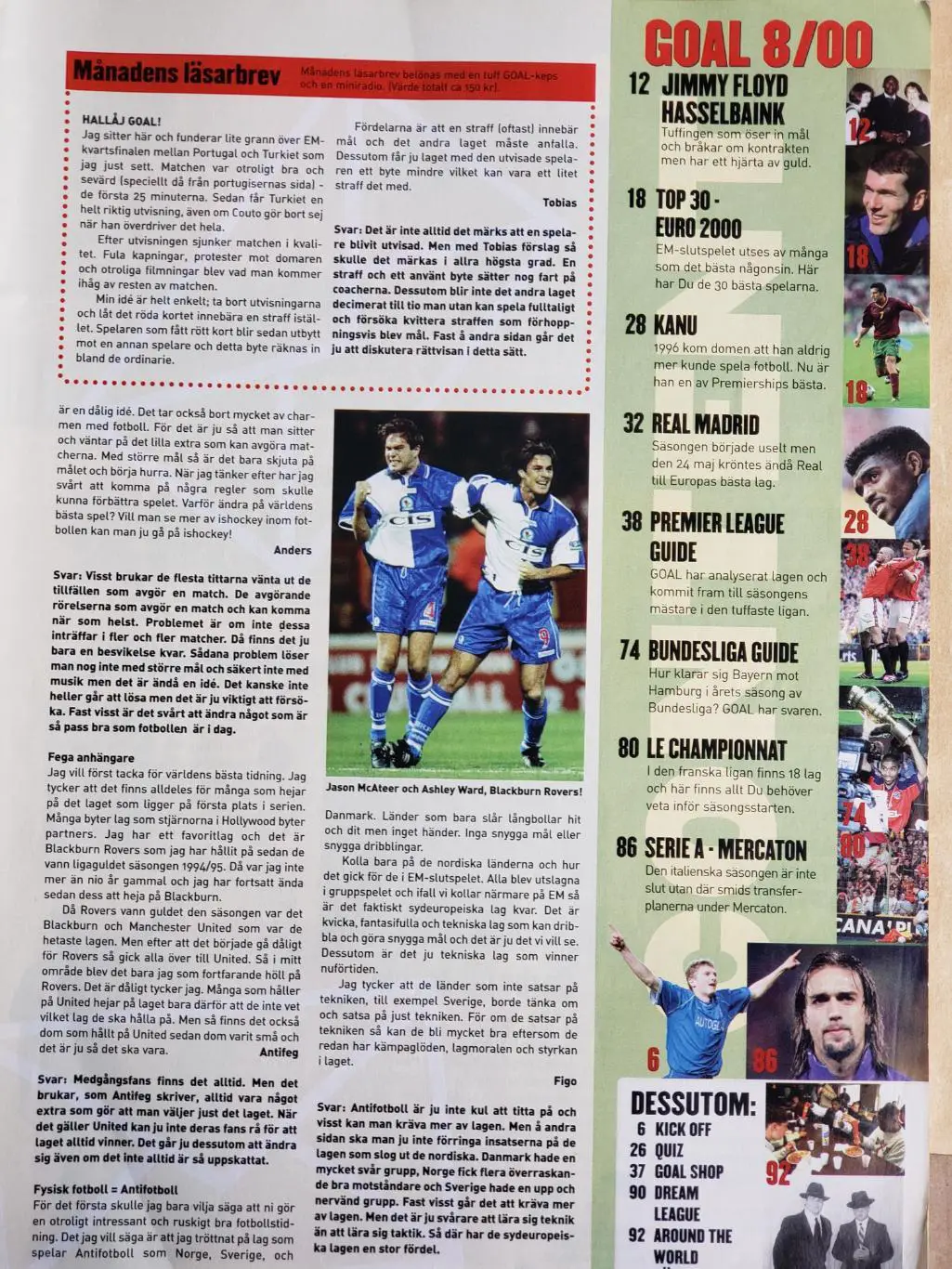Футбольный журнал- Гол #8 2000 1