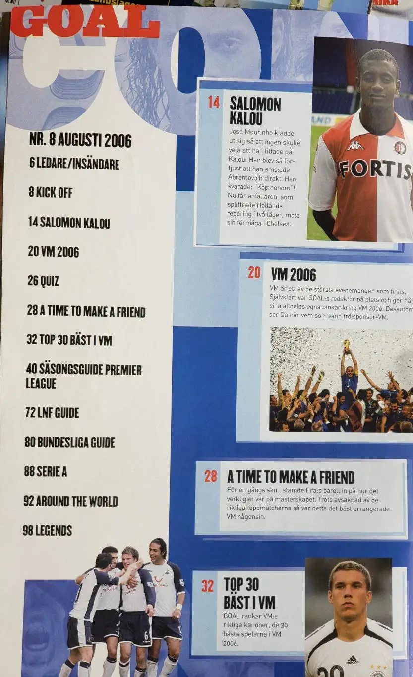 Футбольный журнал- Гол #8. 2006 1