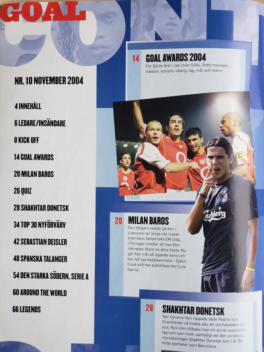 Футбольный журнал- Гол #10 2004 г 1
