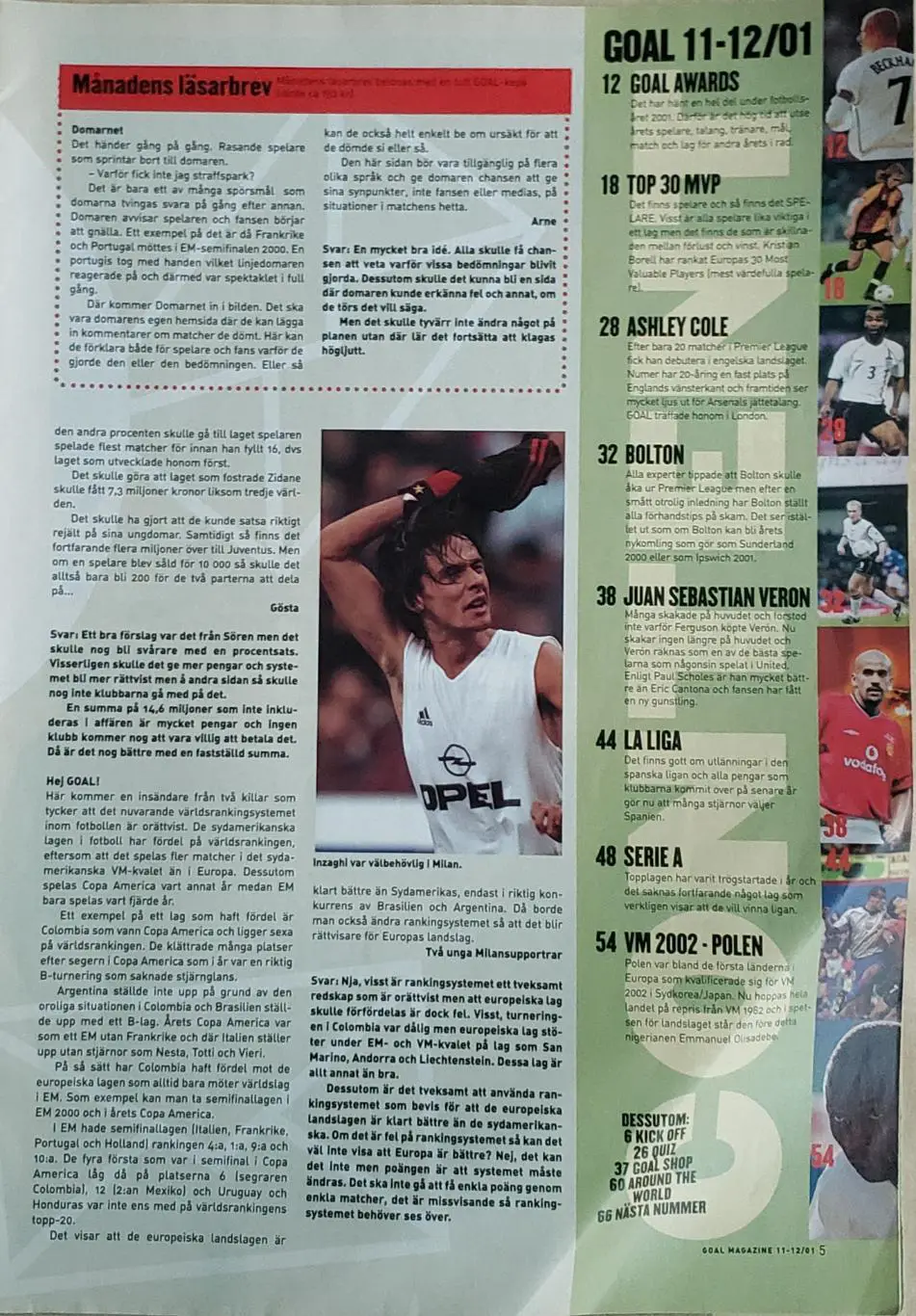 Футбольный журнал- Гол #12 2001 1