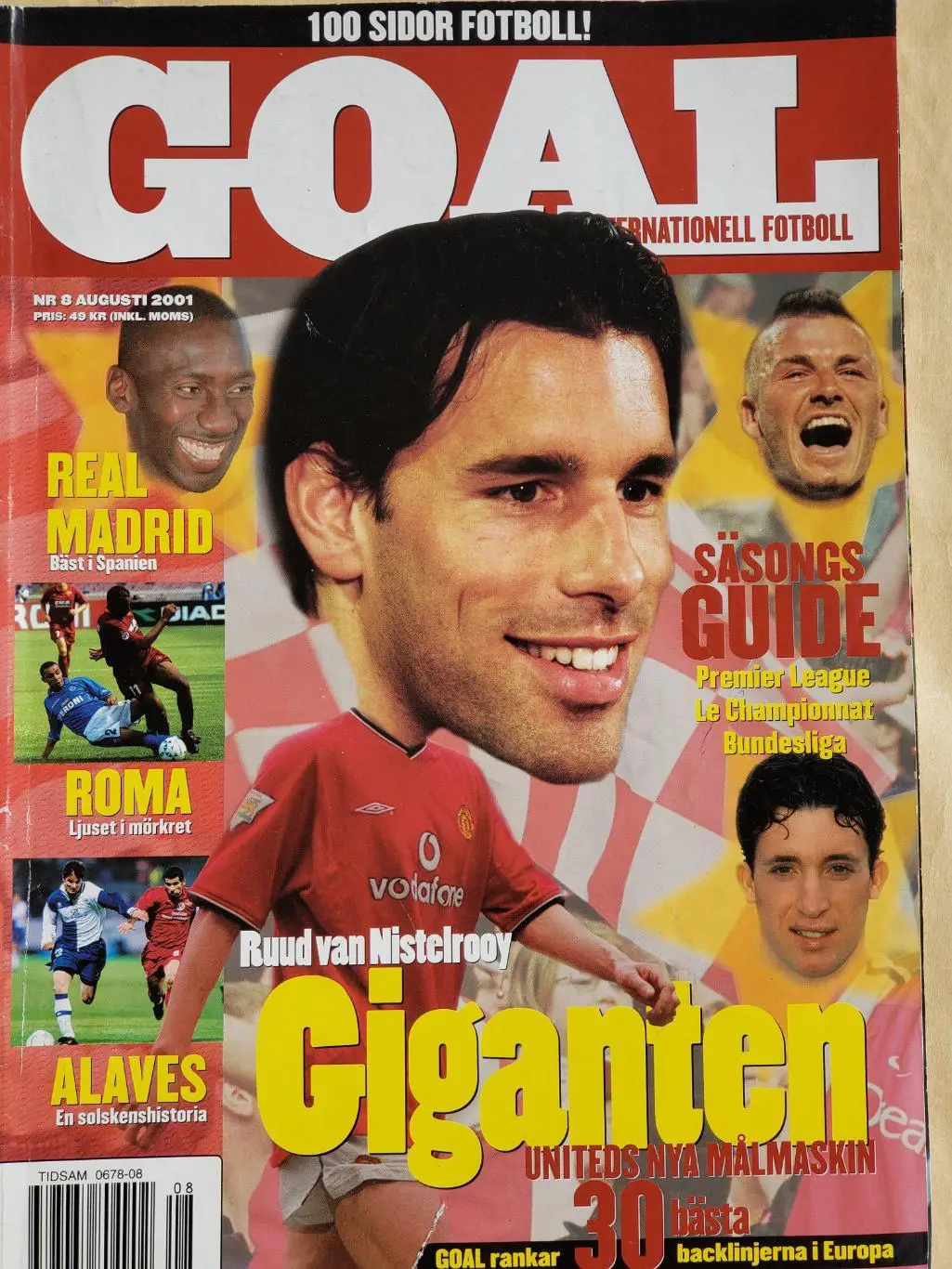 Футбольный журнал- Гол #8 2001
