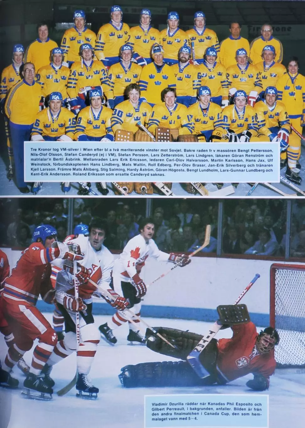 Книга- Фотоальбом Хоккей 1977 2