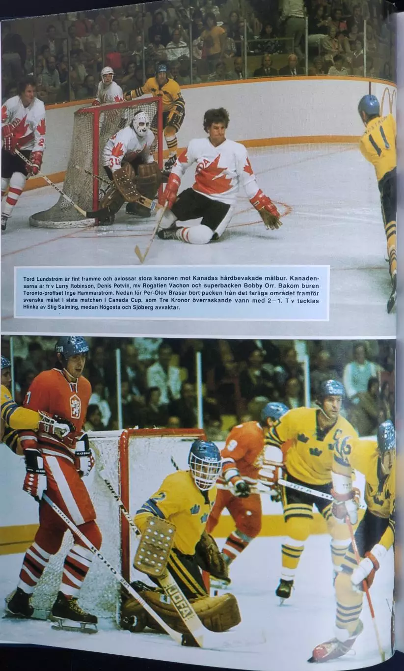 Книга- Фотоальбом Хоккей 1977 3