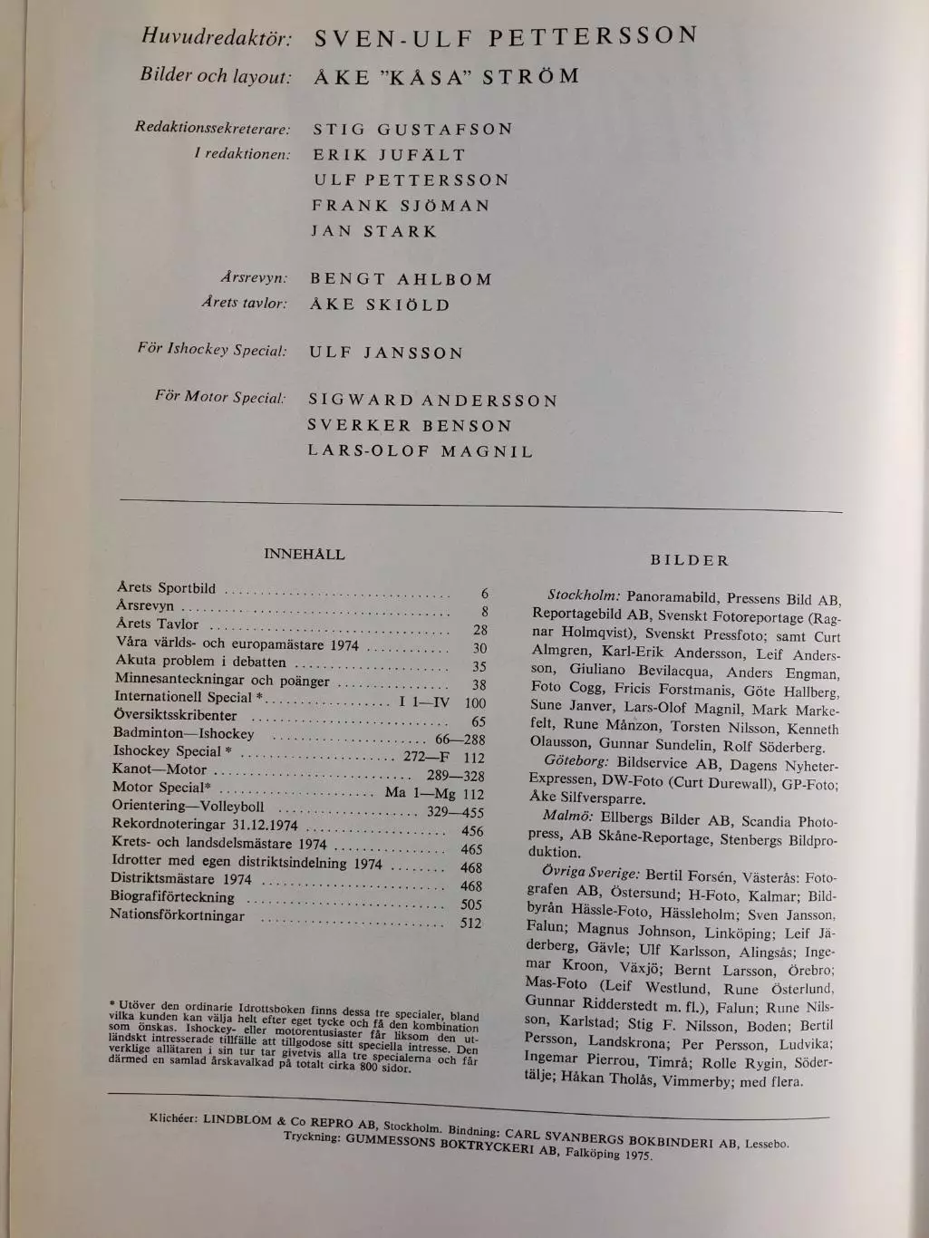 Книга- Фотоальбом Спорт 1975 1