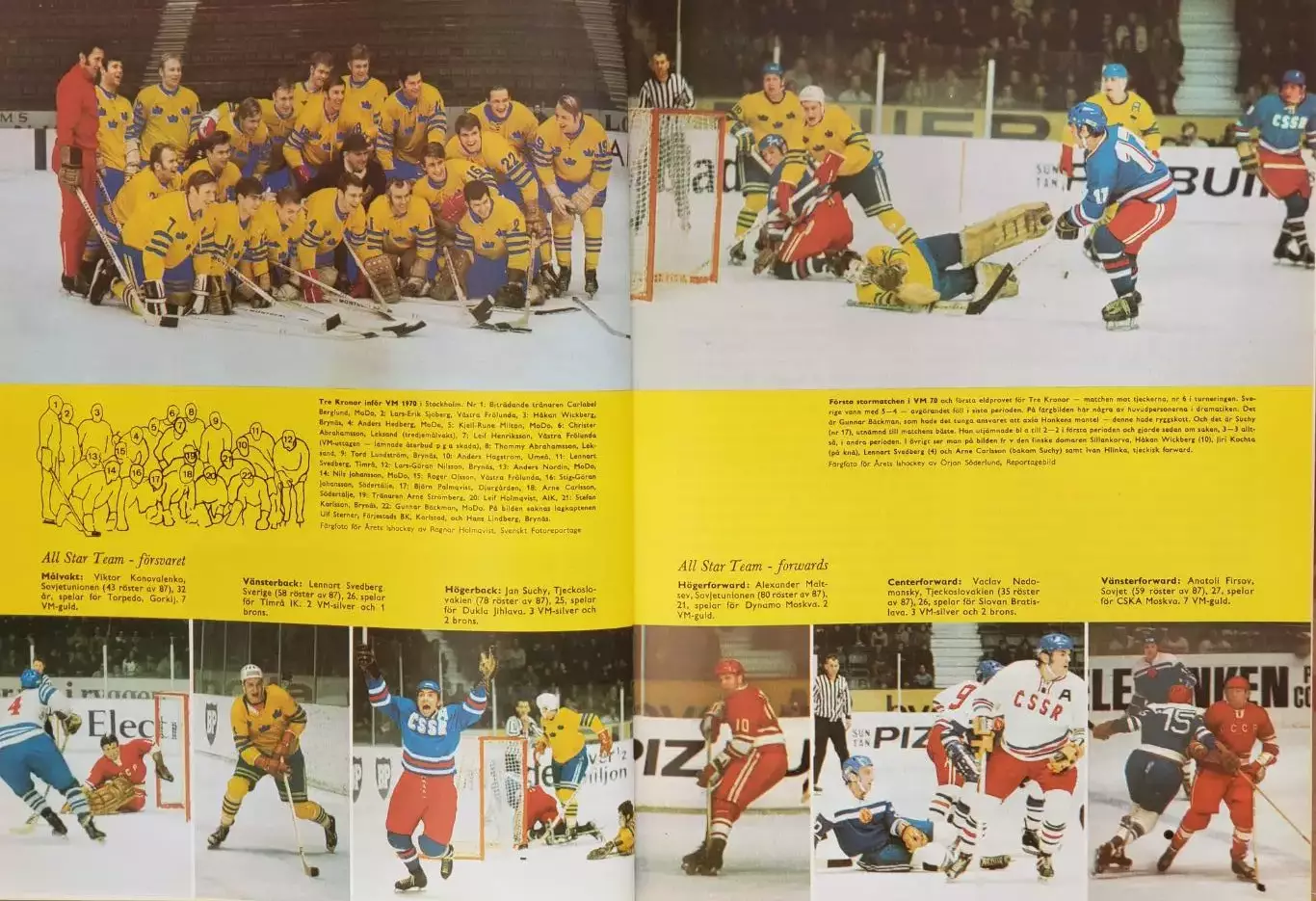 Книга- Фотоальбом Хоккей 1970 3