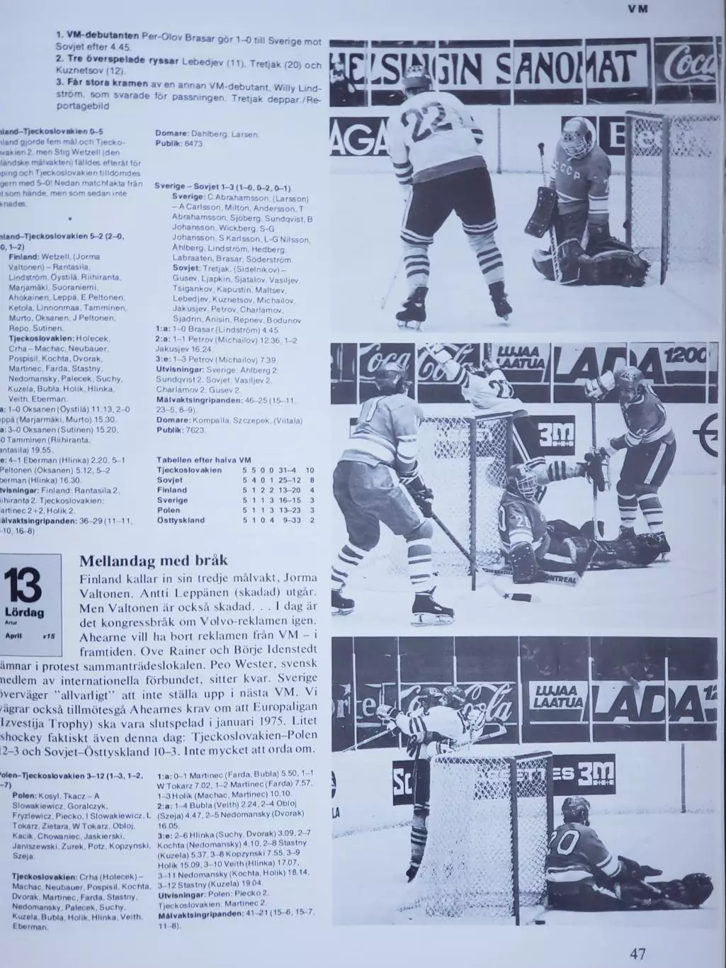 Книга- Фотоальбом Хоккей 1974 6