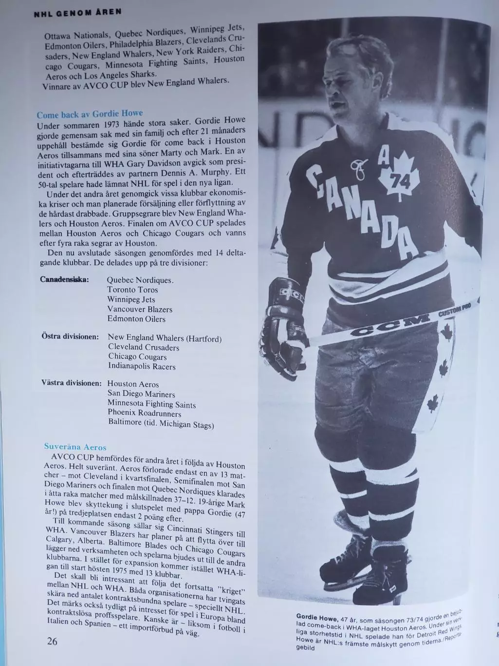 Книга- Фотоальбом Хоккей 1975 3