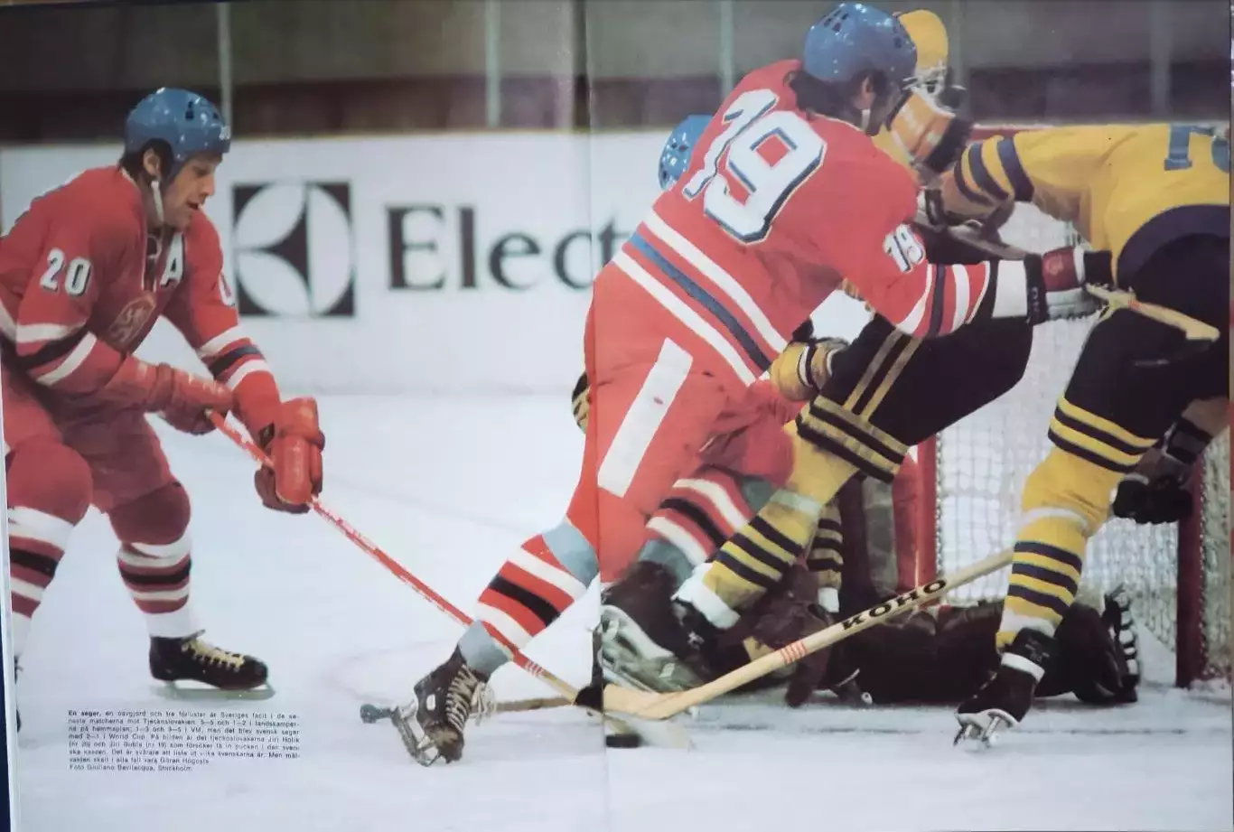 Книга- Фотоальбом Хоккей 1976 4