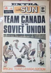 Газета Торонто Сан 02. 09 1972 год