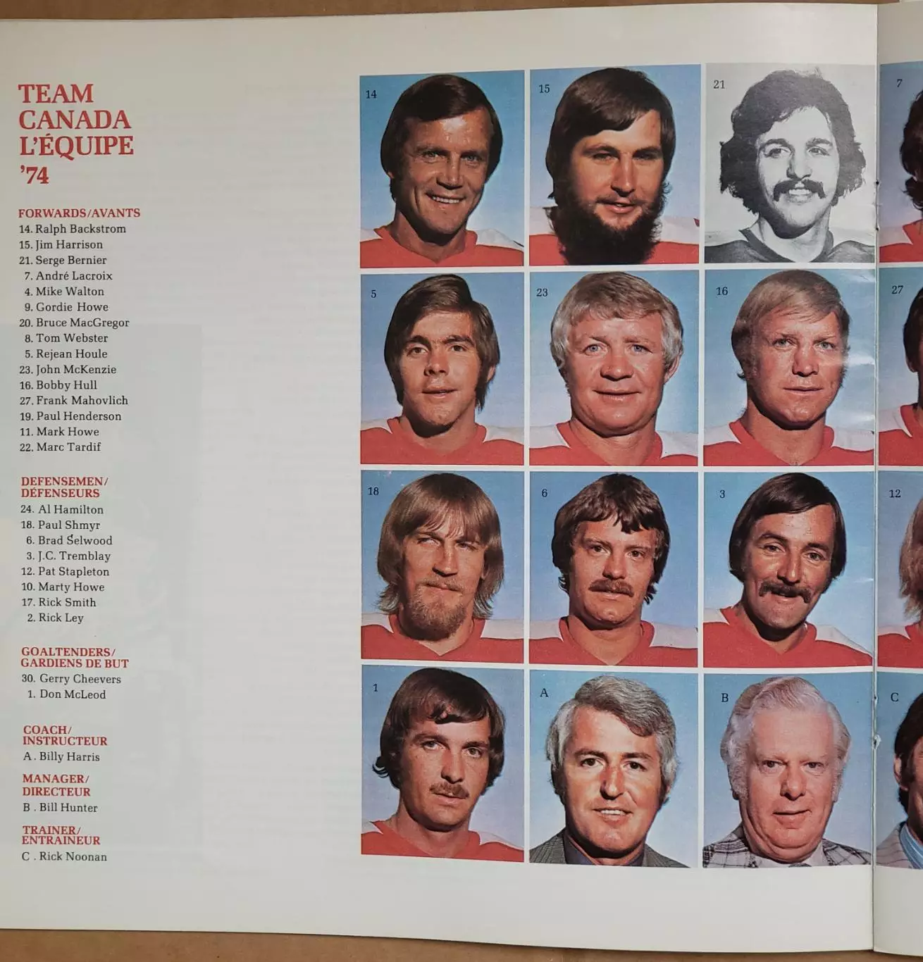 Хоккей. Программа- Канада - СССР 1974 2