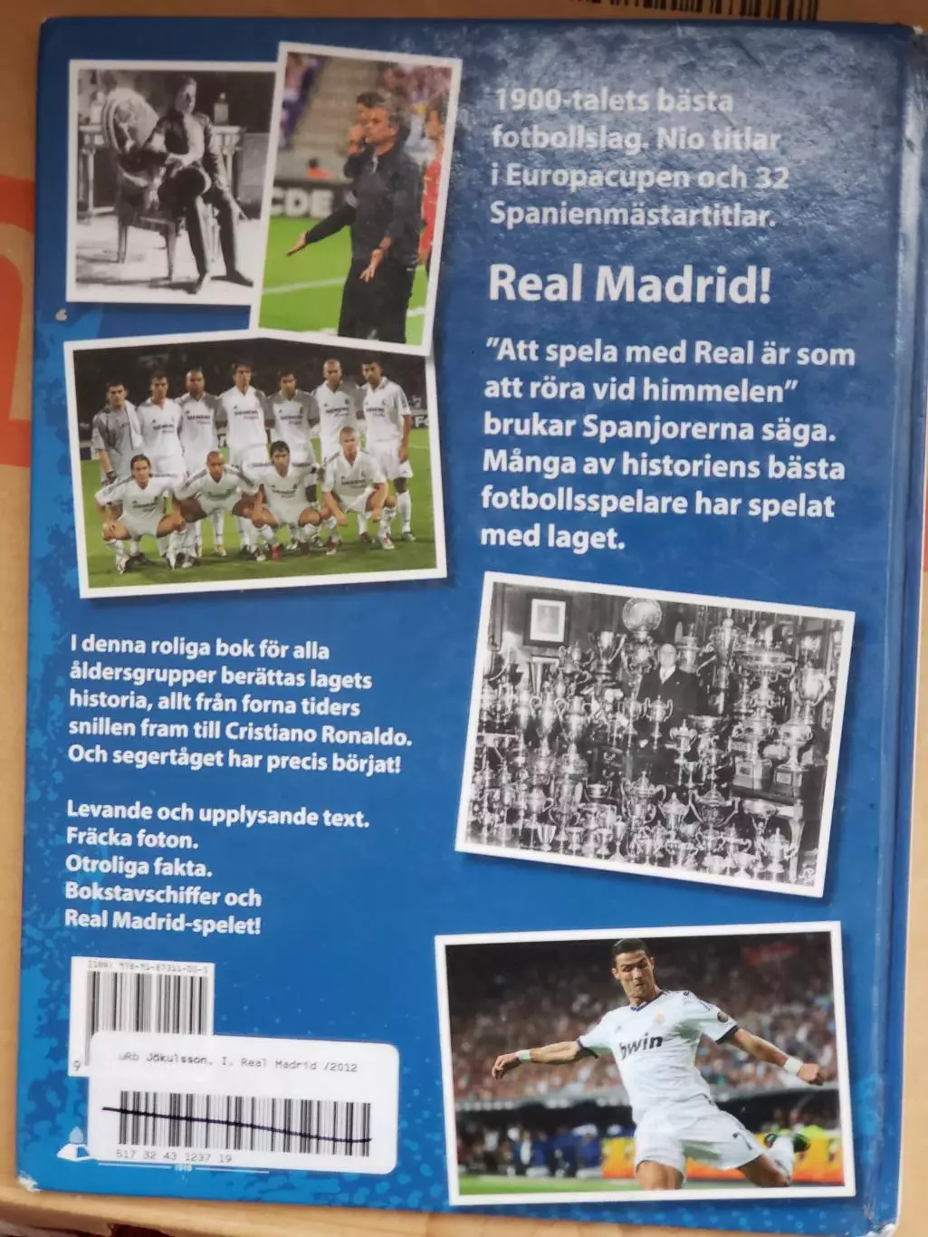 Книга-фотоальбом РЕАЛ МАДРИД.Команда мировой победы. 1