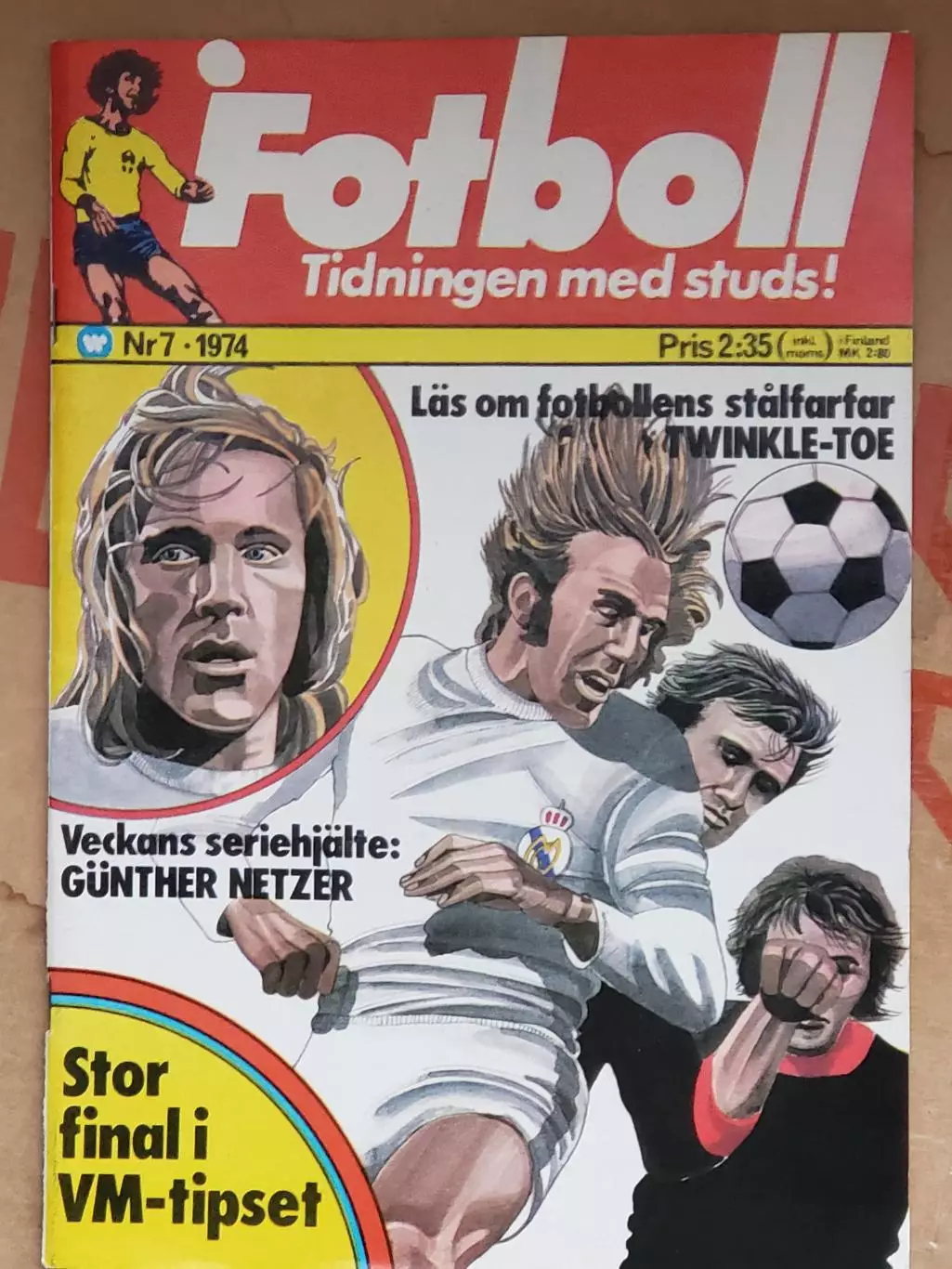 Журнал Футбол #7 1974