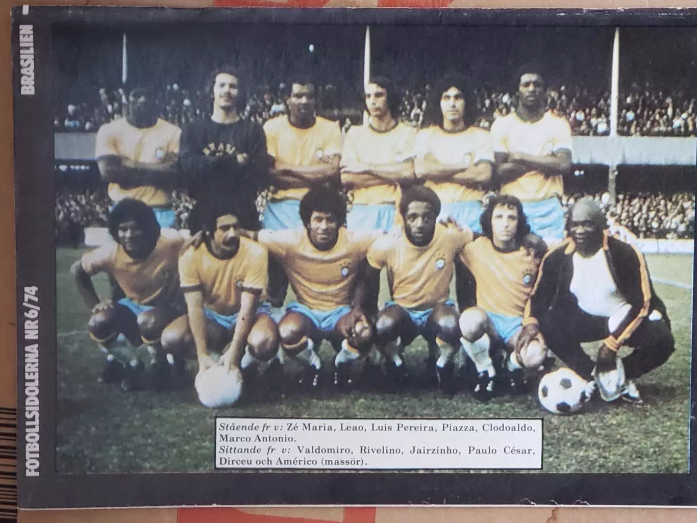 Журнал Футбол #6 1974 1