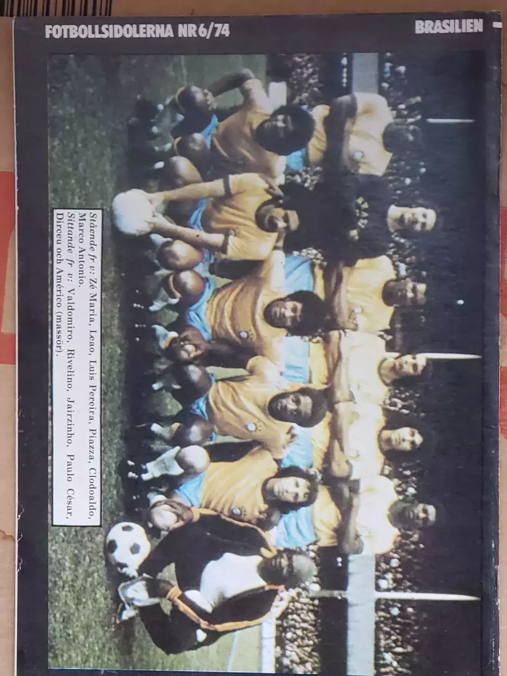 Журнал Футбол #6 1974 2