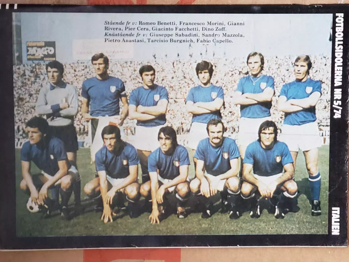 Журнал Футбол #5 1974 1