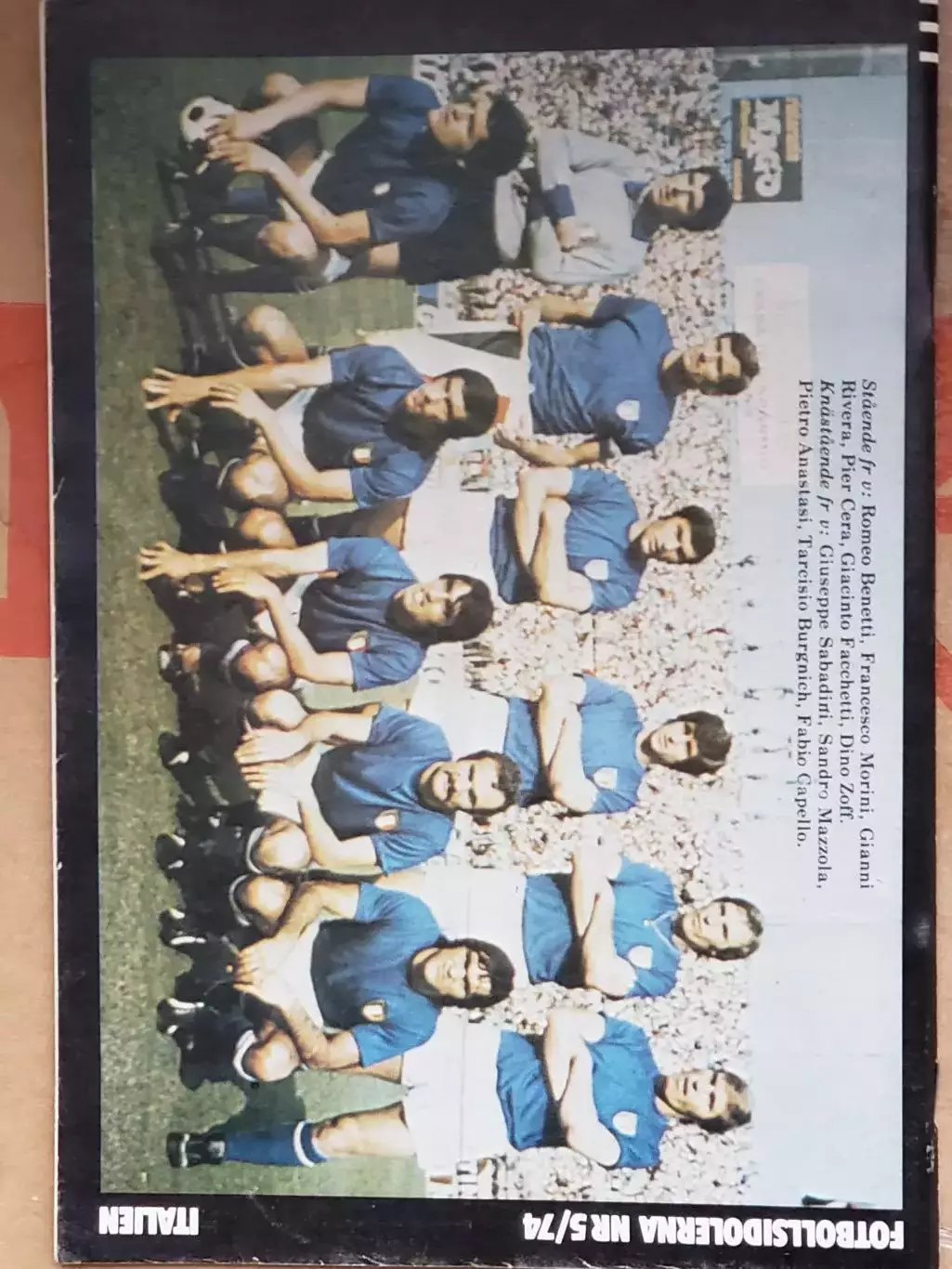 Журнал Футбол #5 1974 2