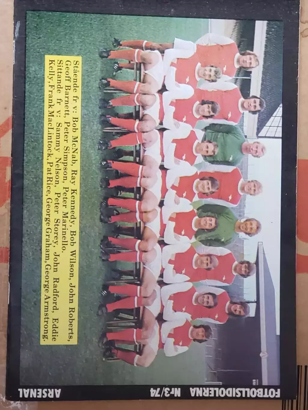 Журнал Футбол #3 1974 2