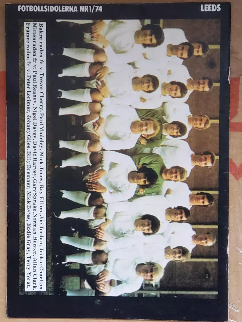 Журнал Футбол #1 1974 2