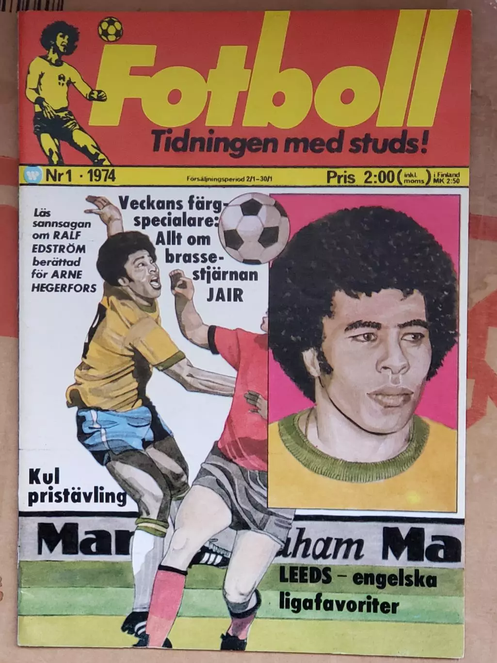 Журнал Футбол #1 1974