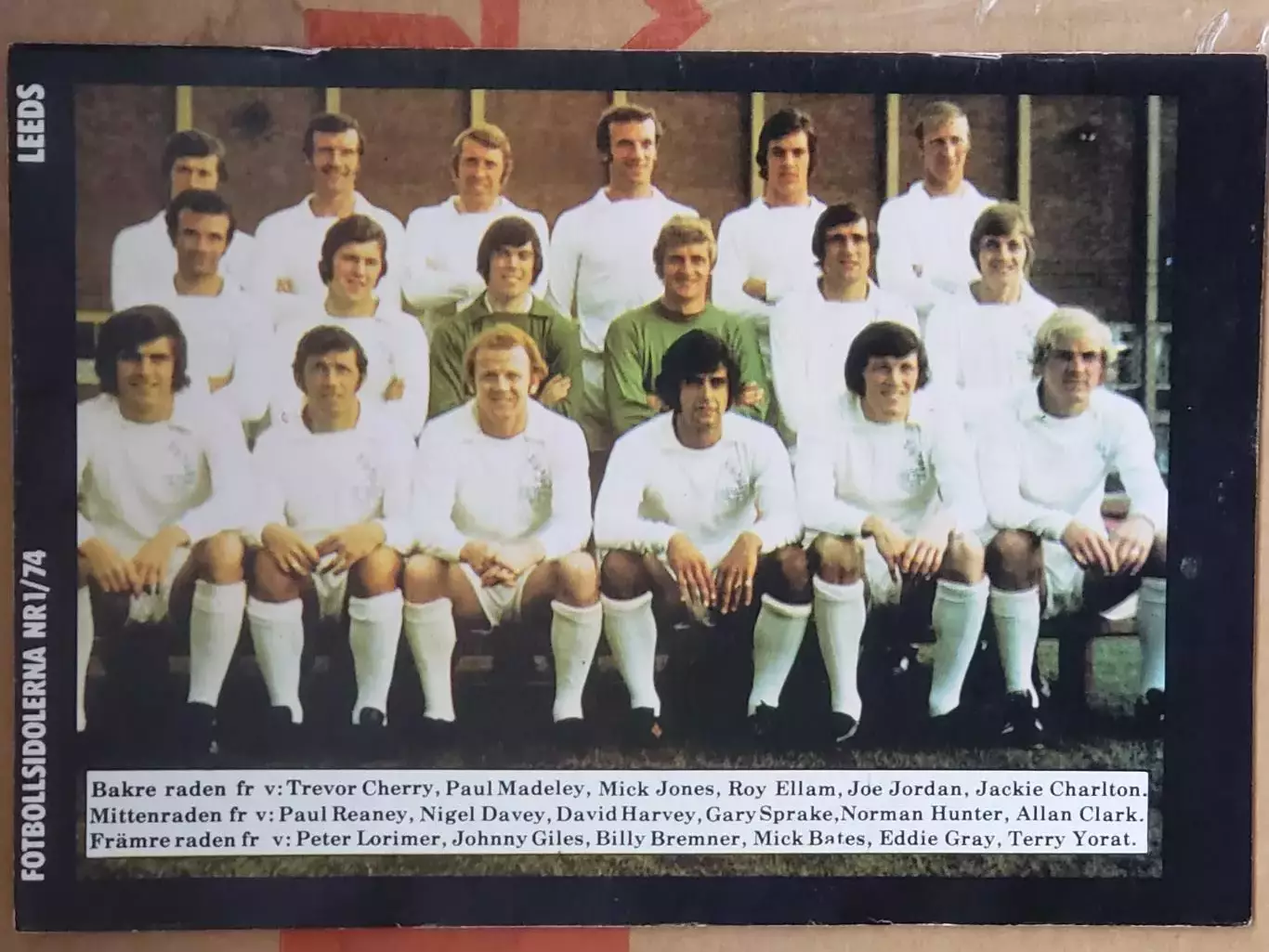 Журнал Футбол #1 1974 1