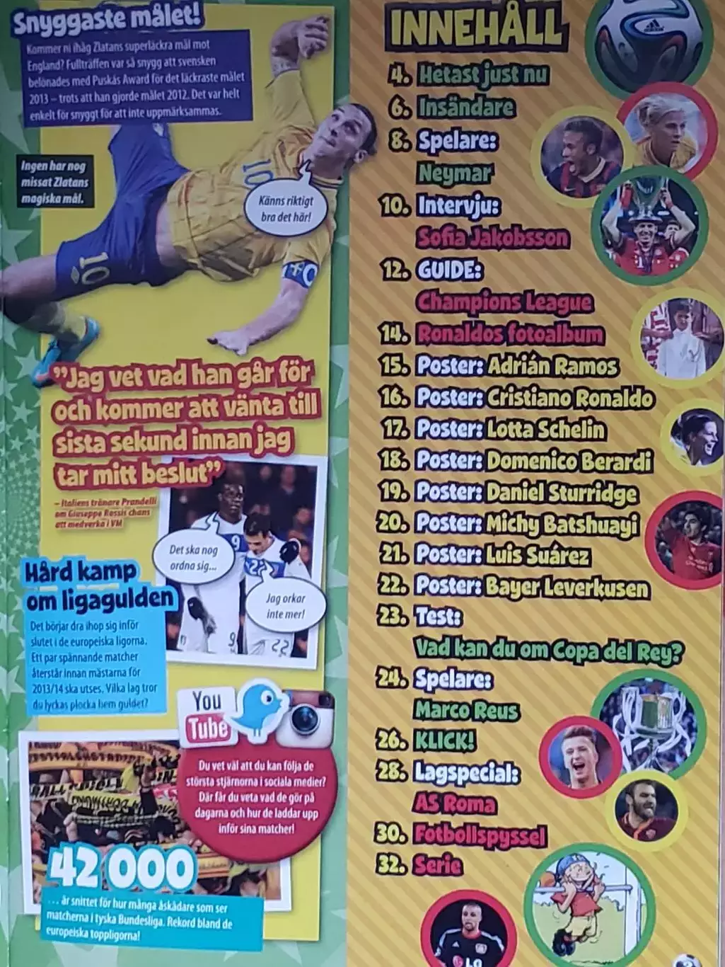 Футбольный журнал- Гол #2. 2014 unior 1