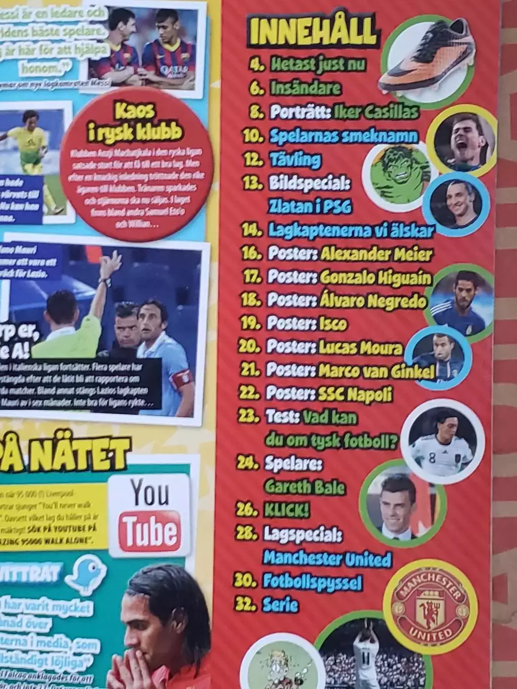 Футбольный журнал- Гол #7 2013 unior 1