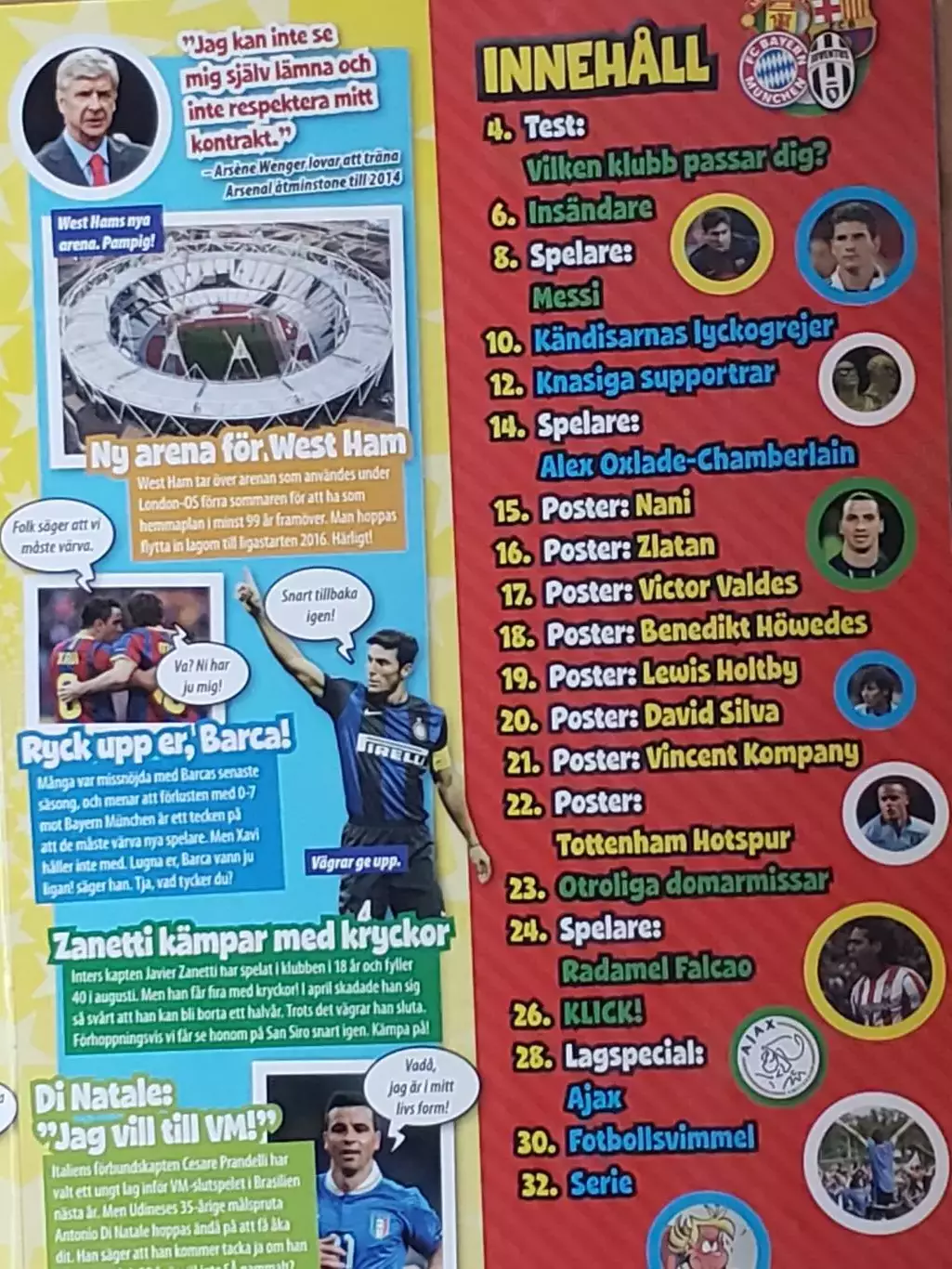 Футбольный журнал- Гол #5 2013 unior 1