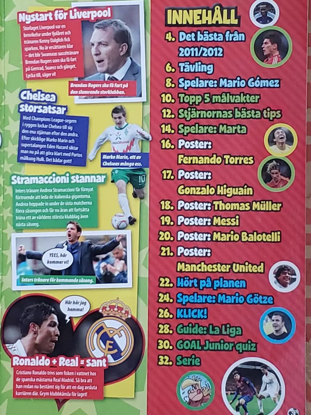 Футбольный журнал- Гол #4. 2012 unior 1