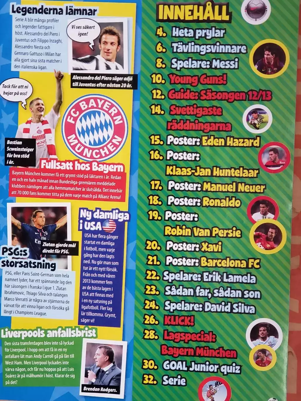 Футбольный журнал- Гол #5.2012 unior 1