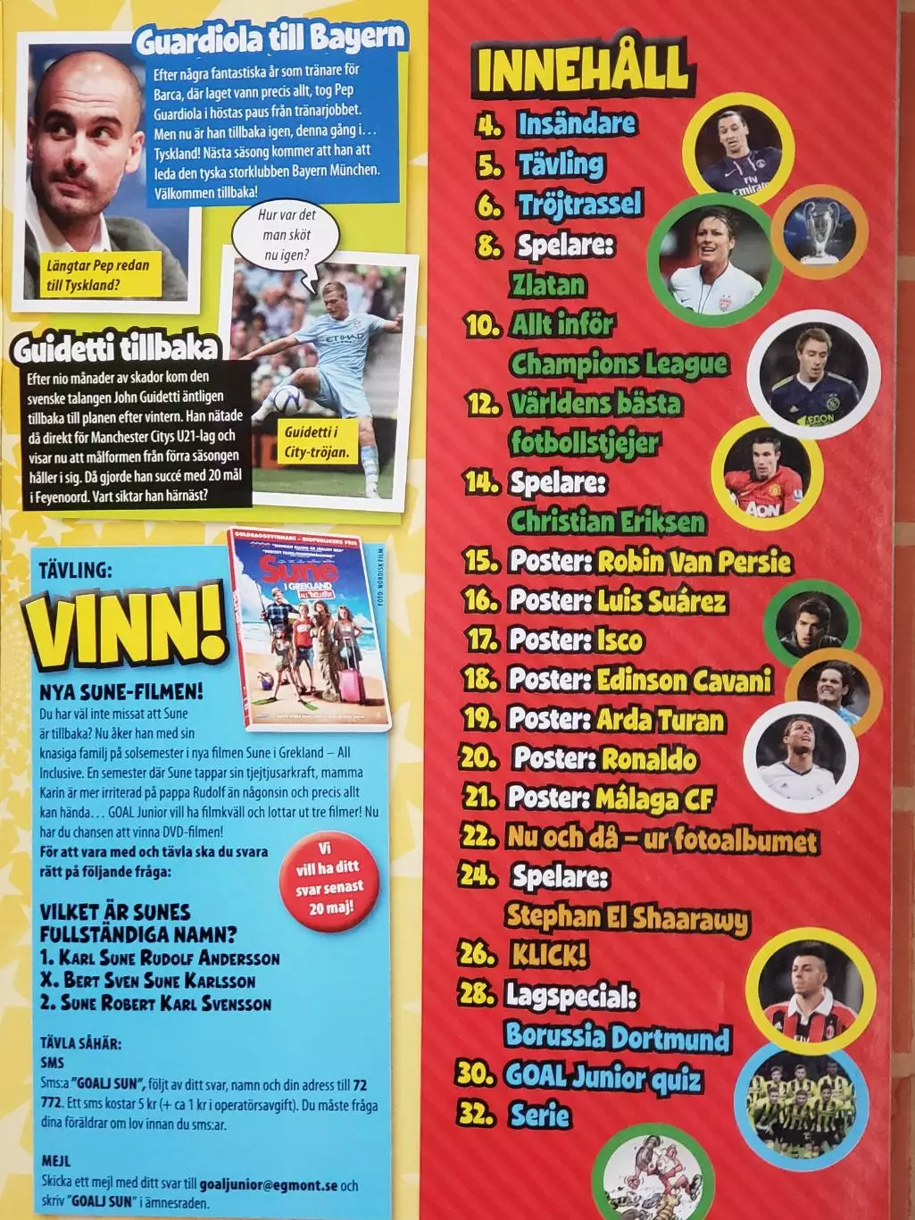 Футбольный журнал- Гол #2.2013. unior 1