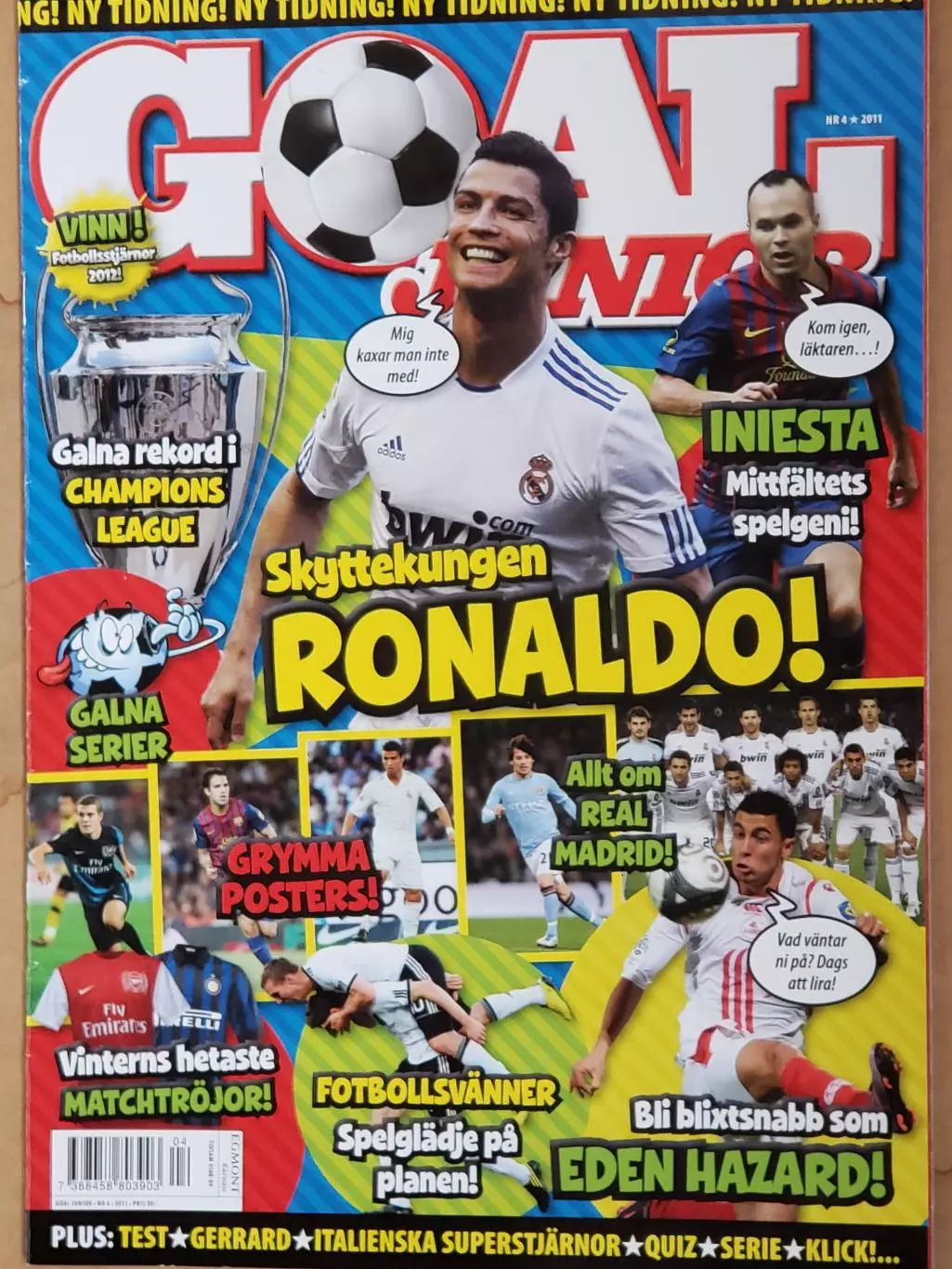 Футбольный журнал- Гол #4. .2011 unior