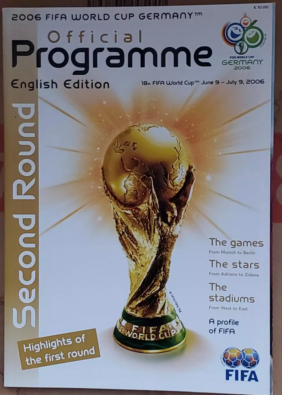 Официальные. Программы ЧМ 2006 по футболу. 2